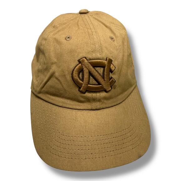 Top of the World UNC North Carolina Adjustable Baseball Cap Rameses Brown OS - Picture 1 of 9